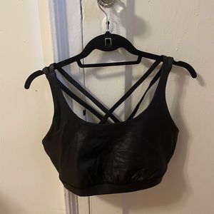 Lululemon Energy Bra Black Foil